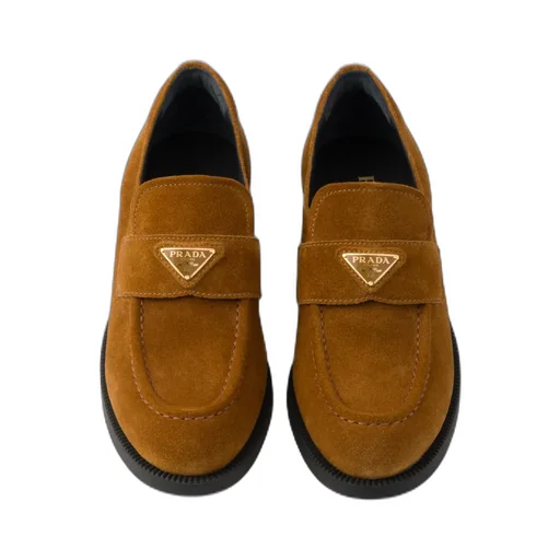 Suede Loafers
