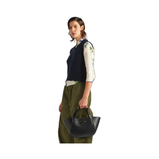 Medium Leather Tote Bag