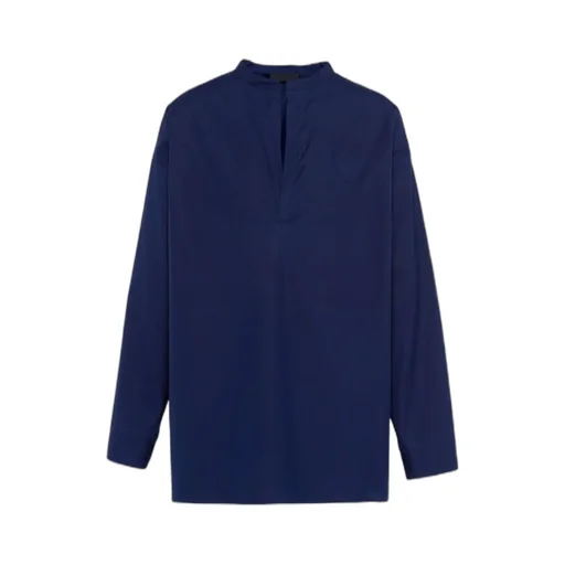 Logo-Triangle Long-Sleeved Shirt