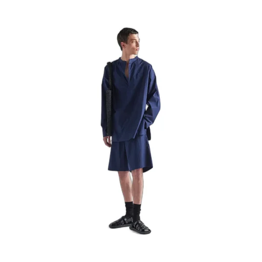 Logo-Triangle Long-Sleeved Shirt