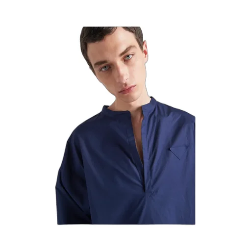 Logo-Triangle Long-Sleeved Shirt