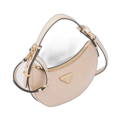 Arqué Leather Shoulder Bag