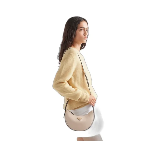 Arqué Leather Shoulder Bag