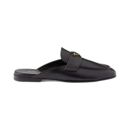 Square-Toe Slip-On Mules