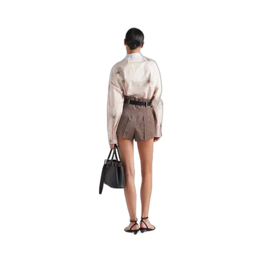 Printed Poplin Shirt