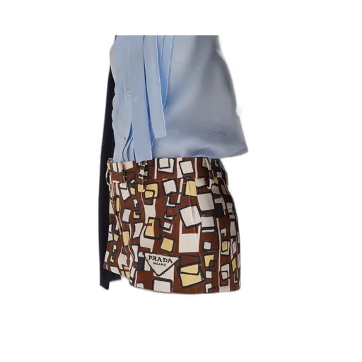 Jacquard Crepe De Chine Blouse