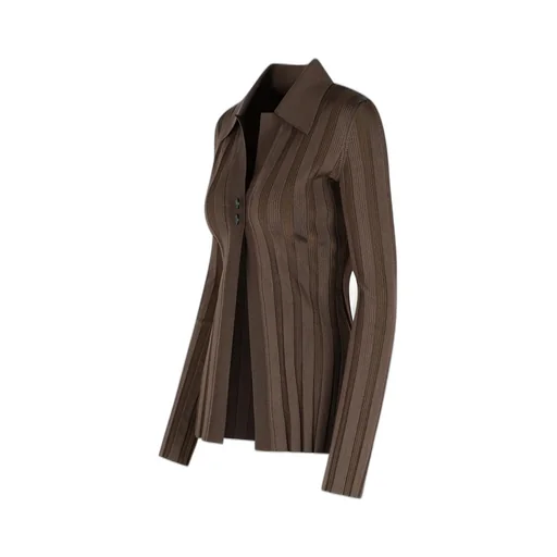 Ribbed Knit Cardigan