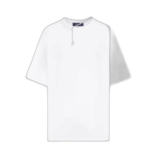 Oversized T-Shirt With Chain Detail