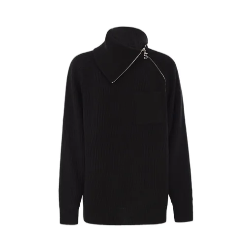 Ribbed Turtleneck Sweater