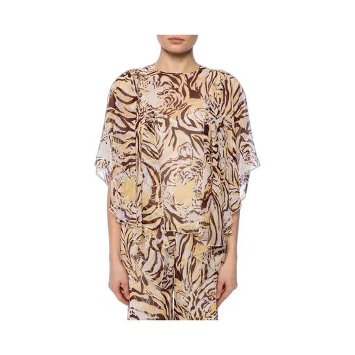 Tiger Print Kaftan Top