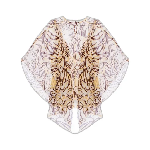 Tiger Print Kaftan Top