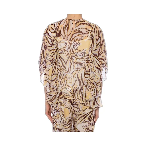Tiger Print Kaftan Top