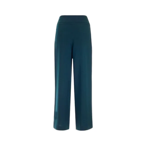 Wide-Leg Trousers With Belt