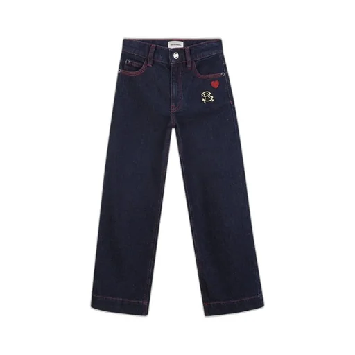 Sonia Rykiel Enfant Embroidered Jeans