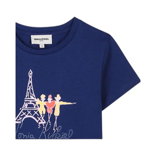Sonia Rykiel Enfant Eiffel Print T-Shirt