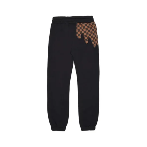 Sprayground Kids Checkered Logo Pants