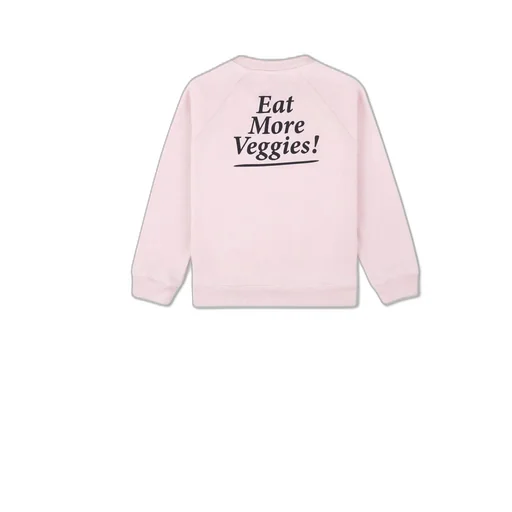 Sporty & Rich Slogan Crew Neck Sweater