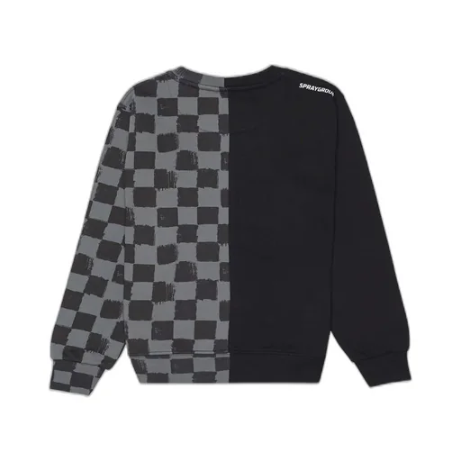 Sprayground Kids Astromane Checkered Sweater