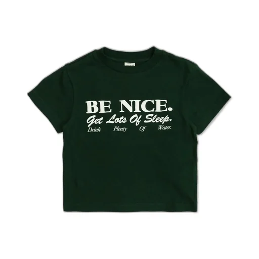 Sporty & Rich Slogan Printed Crewneck T-Shirt