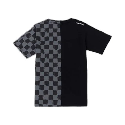 Sprayground Kids Astromane Checkered T-Shirt