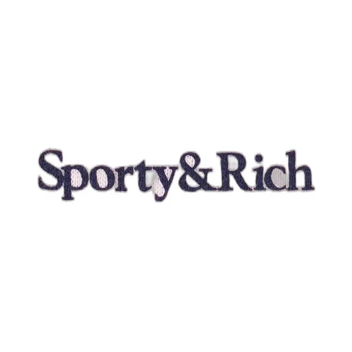 Sporty & Rich Slogan Crew Neck Sweater