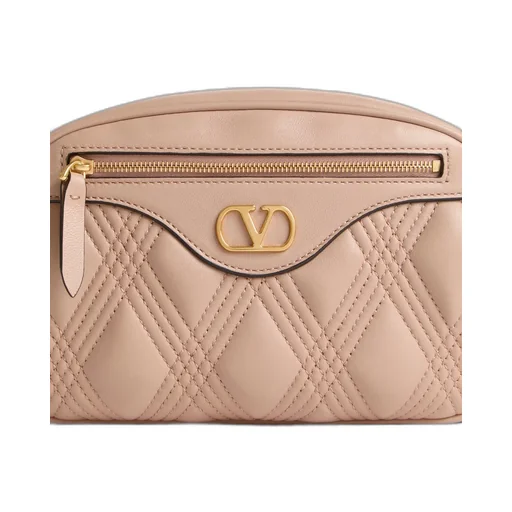 Valentino Quiltie 67 Zip-Up Medium Shoulder Bag