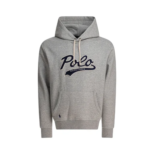 Polo Ralph Lauren Double-Knit Logo Drawstring Hoodie