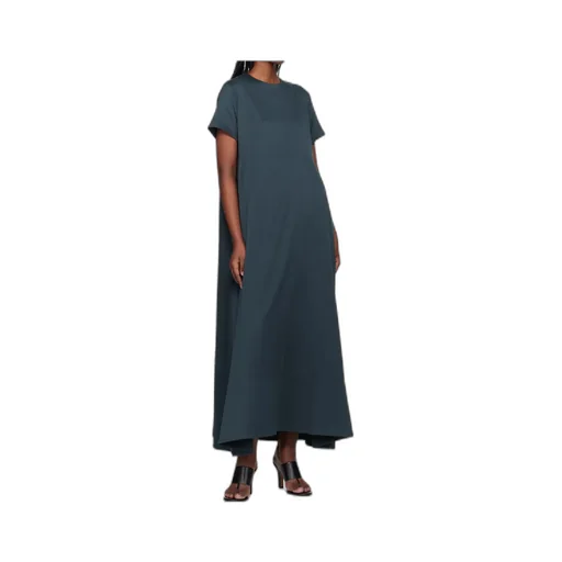 Short-Sleeves Maxi Dress
