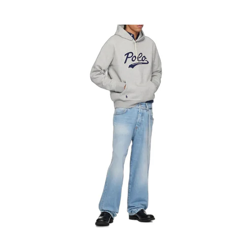 Polo Ralph Lauren Double-Knit Logo Drawstring Hoodie