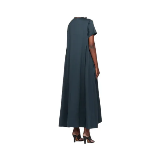 Short-Sleeves Maxi Dress