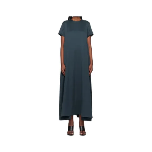 Short-Sleeves Maxi Dress