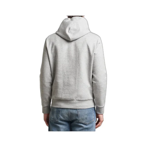 Polo Ralph Lauren Double-Knit Logo Drawstring Hoodie