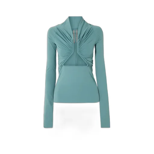 Cutout Ruched Top