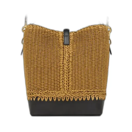 Saint Laurent Le 37 Logo Plaque Bucket Bag