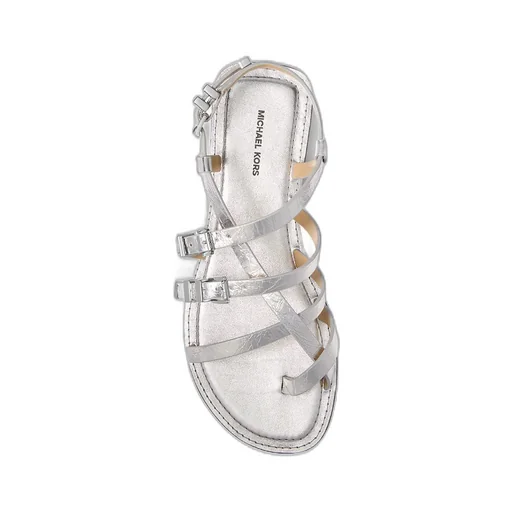 Michael Michael Kors Darrington Crackled Metallic Sandals