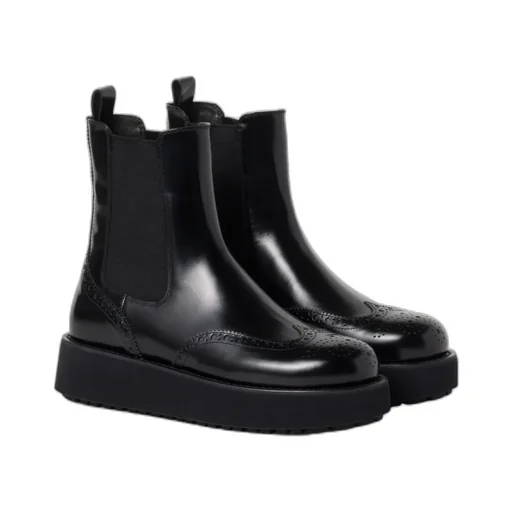 Round-Head Short Boots