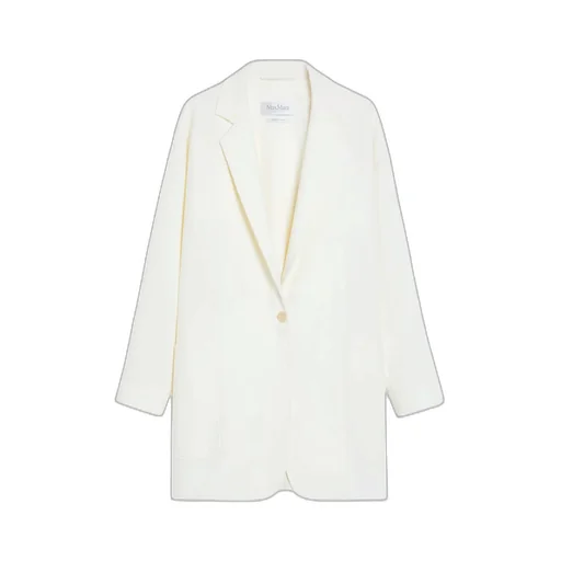 Max Mara Orlaya Button Detailed Long-Sleeved Jacket