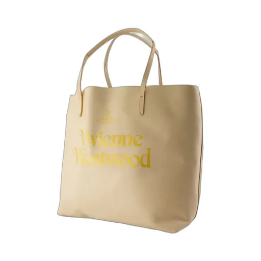 Vivienne Westwood Studio Logo Printed Shopper Bag