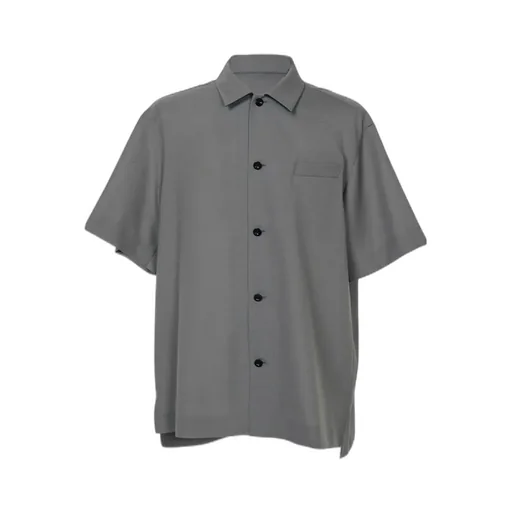 Welt-Pocket Button-Fastening Shirt