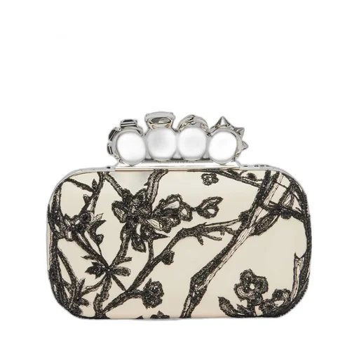 Alexander Mcqueen Knuckle Clutch Bag