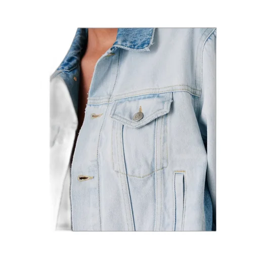 Stella Mccartney Contrast Panel Denim Jacket