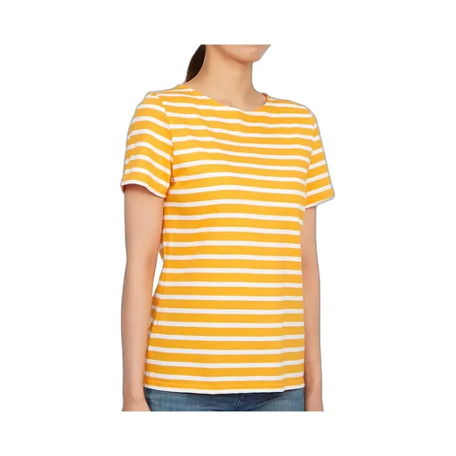 Round-Neck Striped T-Shirt