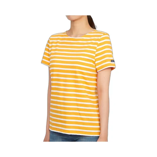 Round-Neck Striped T-Shirt