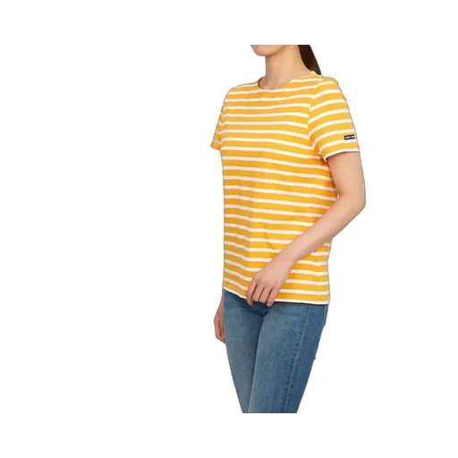 Round-Neck Striped T-Shirt