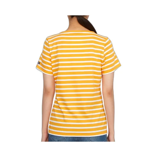 Round-Neck Striped T-Shirt