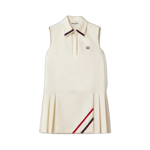 Miu Miu Sleeveless Shirt Dress