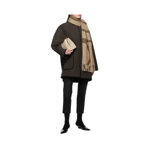 TotÊMe Monogram Jacquard Fringed Scarf
