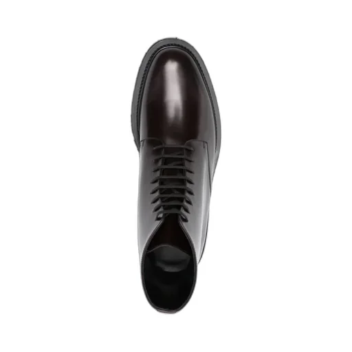 Saint Laurent Tender Round Toe Ankle Boots