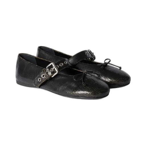 Miu Miu Buckle Fastened Ballerinas