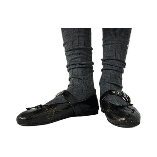 Miu Miu Buckle Fastened Ballerinas